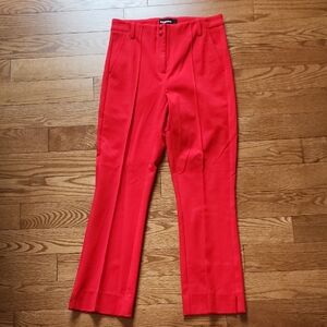Elegant Red Women's Pants